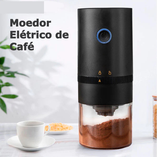 Moedor de Café Elétrico Portátil