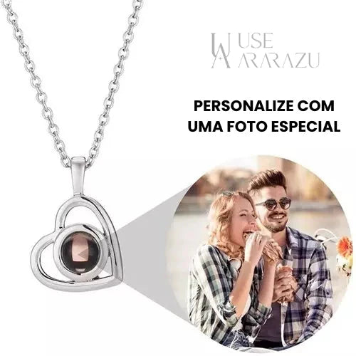 Colar Momentos Eternos - Foto Personalizável