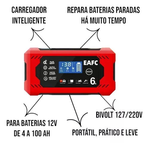 Carregador Turbo Volt [CARREGA BATERIA NA HORA]