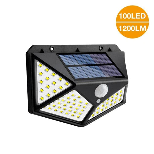 Luminária de Led Solar a Prova de Água com Sensor de Movimento