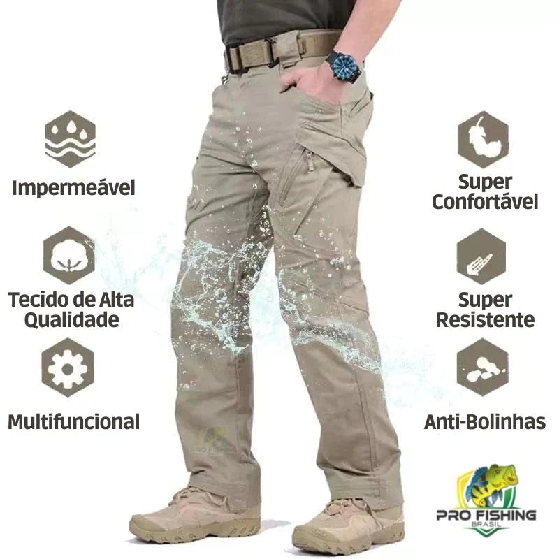 Calça Tática Militar - Impermeável