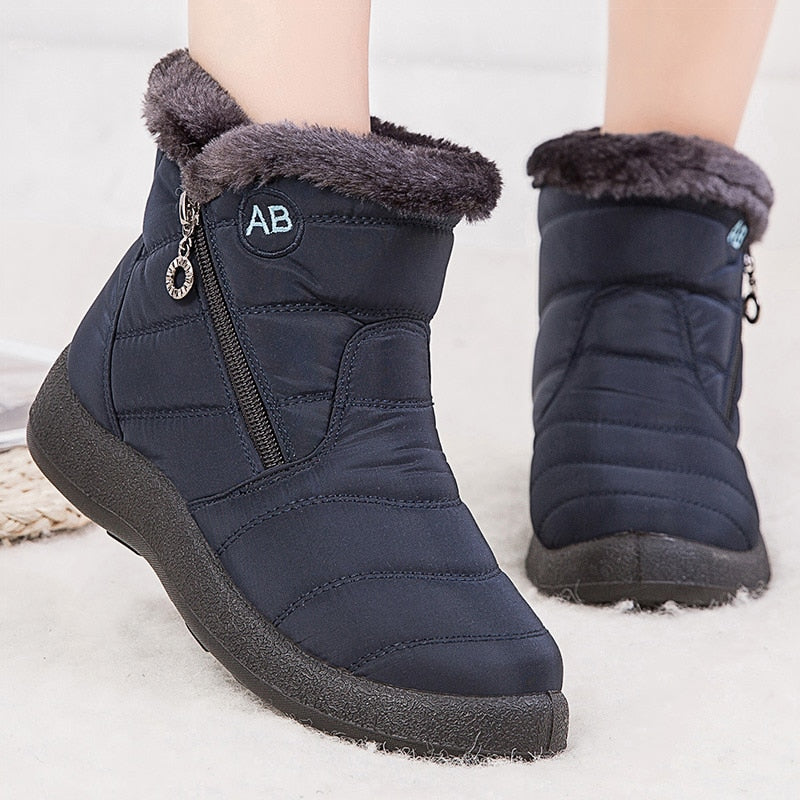 Bota Feminina Peluciada Cozy