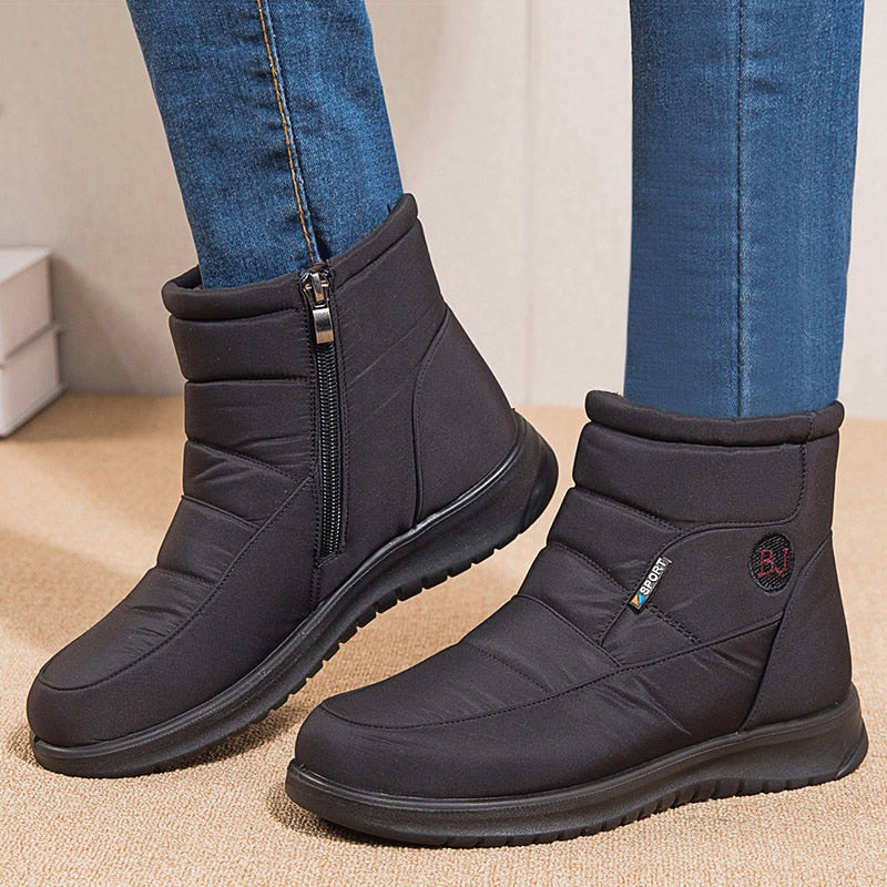 Bota Feminina Peluciada Cozy