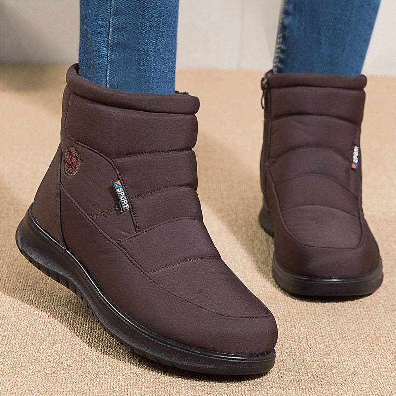 Bota Feminina Peluciada Cozy