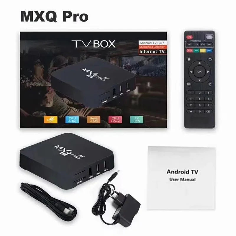 Aparelho Smart Box pro 4K para Tv