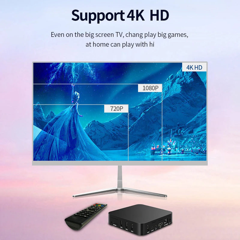 Aparelho Smart Box pro 4K para Tv