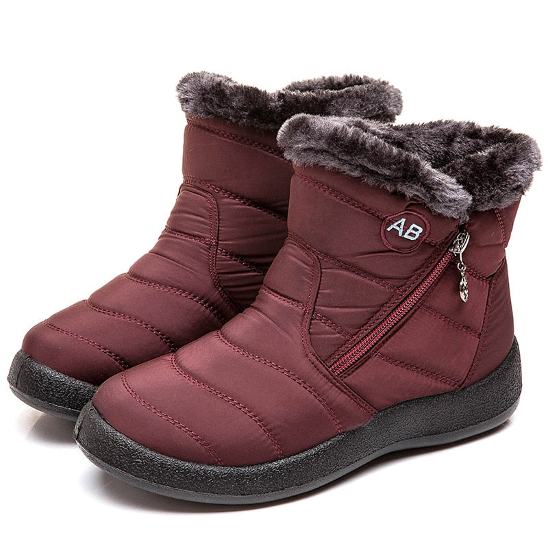 Bota Feminina Peluciada Cozy