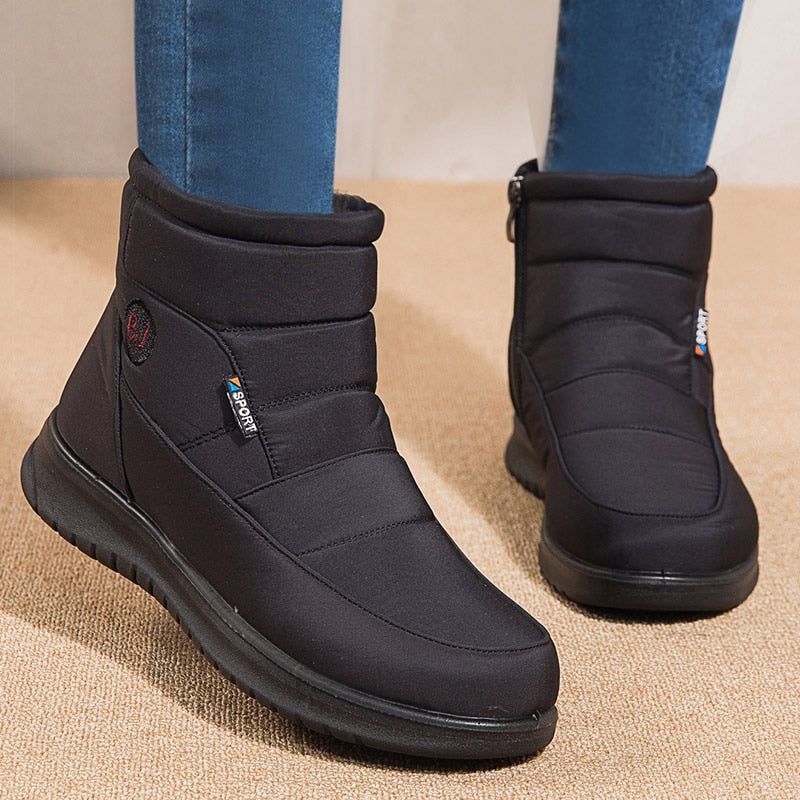 Bota Feminina Peluciada Cozy