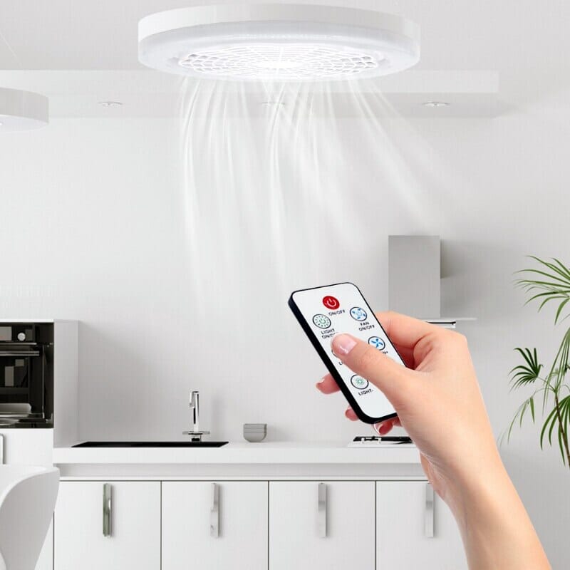 Ventilador de Teto com Lâmpada Led - ClimaBreeze