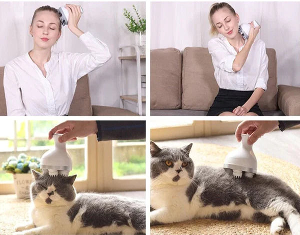 Massageador CatCare - Massageador Vibracional para Pet