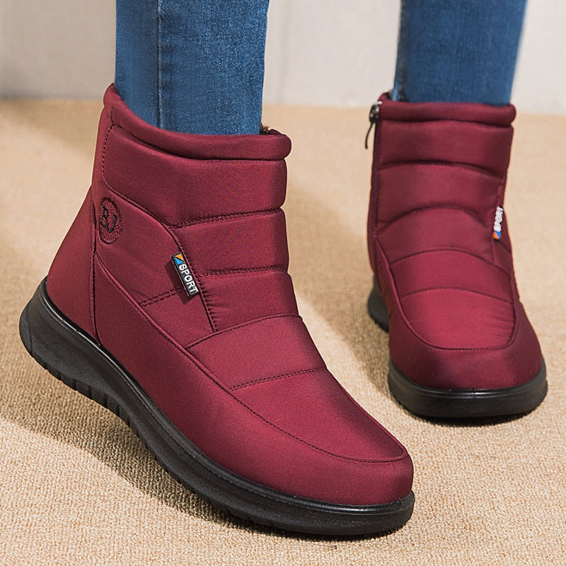 Bota Feminina Peluciada Cozy